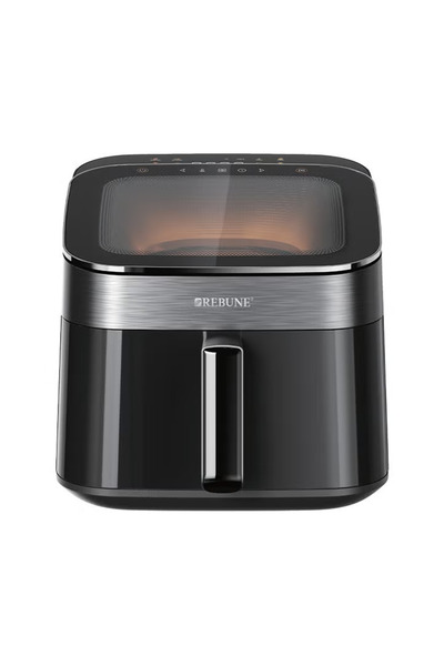 rebune Air Fryer Bladeless – for Healthy Cooking 6.5 L 1700 W RE-11-065 Black