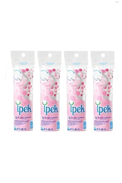 İpek Makyaj Temizleme Pedi 70'lı X 4 Adet