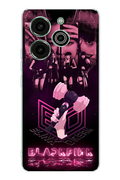 TechTree Tecno Pova 6 Pro Compatible Blackpink Poster Printed Silicone Case