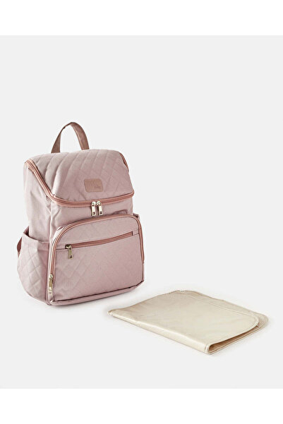 REDTAG Pink Diaper Bag With Changing Mat (2 Piece)