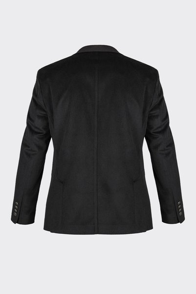 White Stone Siyah Kadife Fitilli Casual Premium Ceket