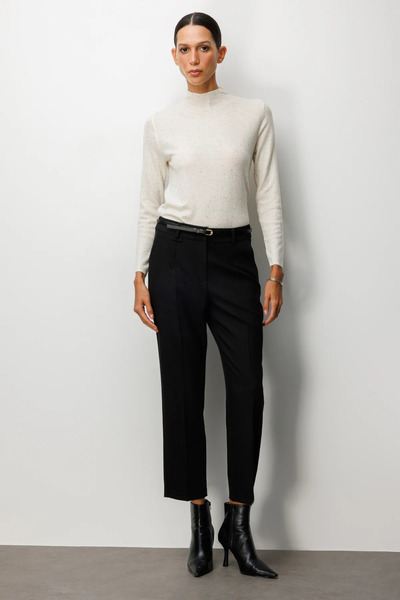 Ekol Панталони с двойни плисета и колан 1003