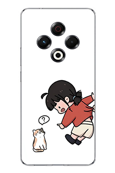 TechTree حافظة سيليكون متوافقة مع هاتف Tecno Spark 30 - حافظة سيليكون مزدوجة ...