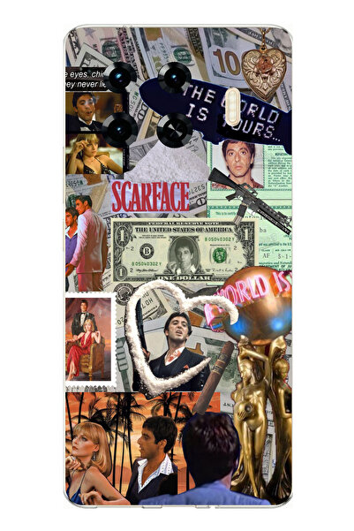 TechTree حافظة سيليكون مطبوع متوافقة مع هاتف Tecno Spark 20 Pro+ Plus بتصميم ...