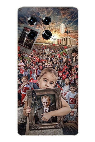 TechTree حافظة سيليكون متوافقة مع هاتف Tecno Spark 20 Pro+ Plus من أتاتورك أن...