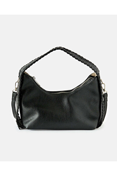 REDTAG Women Black Solid Hand Bag
