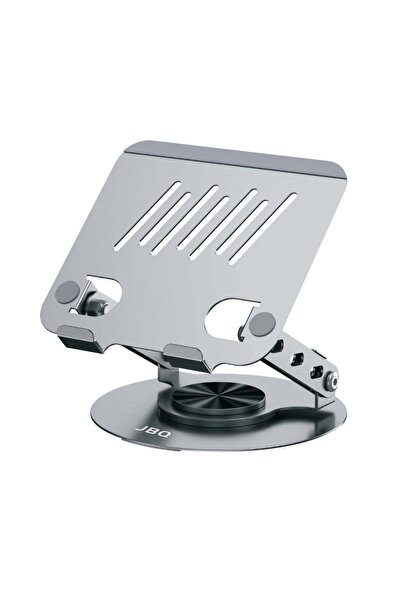 JBQ 360° Rotating Tablet Stand - Foldable Metal Ergonomic iPad & Tablet Holde...