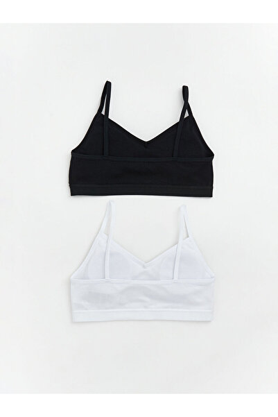 LC Waikiki Girl's Bustier with Rope Straps, 2-Piece Set