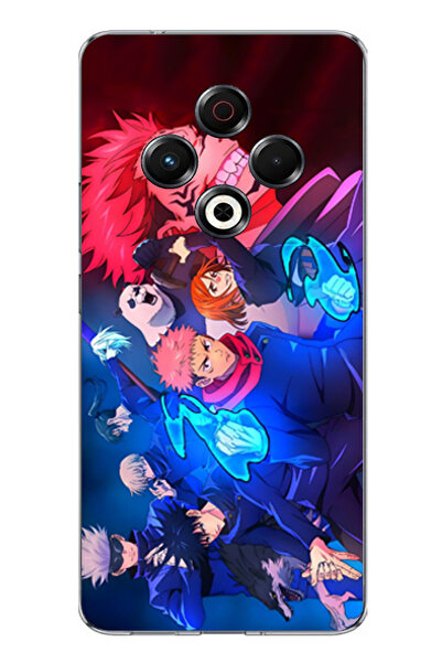 TechTree حافظة سيليكون متوافقة مع تكنو سبارك مطبوع من جوجوتسو كايسن