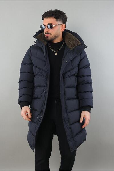 RHONES Hooded Long Men's Puffer Coat 1150