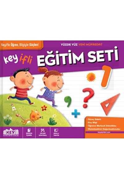 Key Kaliteli Eğitim Yayınları 1. Sınıf Keyifli Eğitim Seti (2. DÖNEM) 5 Kitap