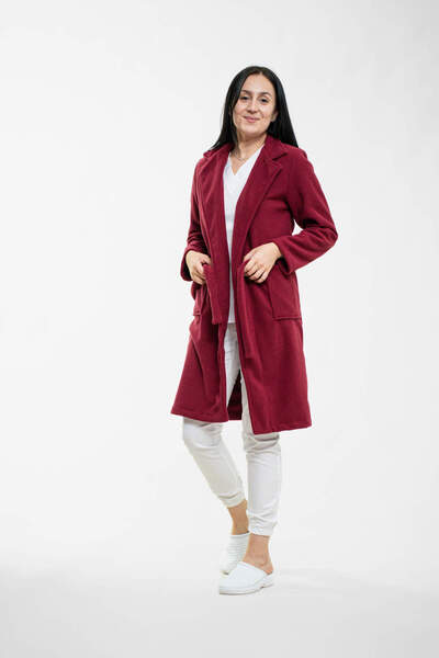Masstex Long fleece bathrobe