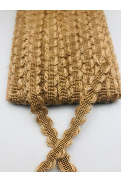 DUCK HOBY 10 Meters Decorative Jute Ribbon, 1.5 Cm, Jute Ribbon, Straw Ribbon...