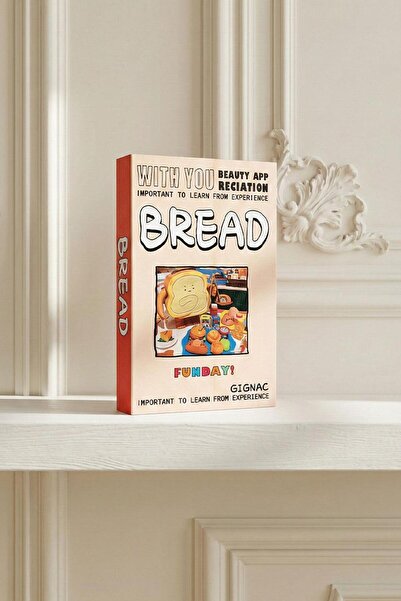 Buka Shops Fun Bread Character Themed Decorative Box - Secret Storage Box wit...