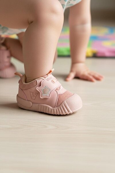 Vicco حذاء موني أورثوبيدي للفتيات الصغيرات من بودر فيرست ستيب