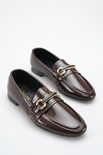 BUNİPARK Women's Orthopedic Ballet Flats with Front Stripe Accessories