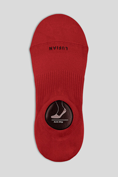 Lufian Χρωματιστές Γυναικείες Κάλτσες Κόκκινες