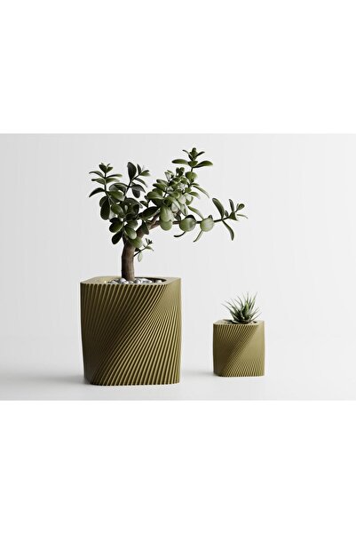 Sani Decorative pot Sani, Corba, maxi 172 x 172 x 169 mm, Bronze