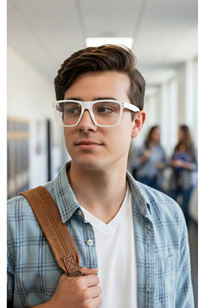 LUPİX White Blue Light Protection Unisex Trend