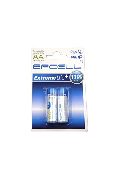 harry 2 Adet 1.2V AA Şarj Edilebilir 1100 Mah Kalem Pil El Feneri,Fotoğraf Ma...