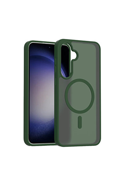 UnDePlus Case Matte Surface Sio Cover Compatible with Magsafe for Samsung Gal...