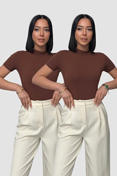 Lunamiratto Bitter Coffee-Bitter Coffee 2 Pieces Fisherman Short Sleeve Cotto...