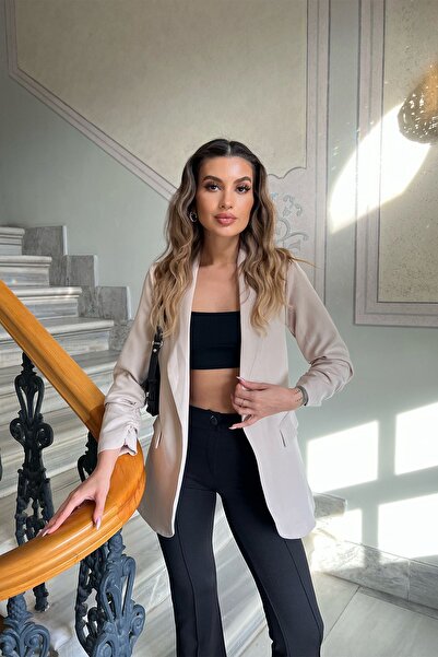 TANISA Blazer Double-Breasted Collar Jacket Tns-1104