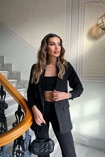 TANISA Blazer Double-Breasted Collar Jacket Tns-1104