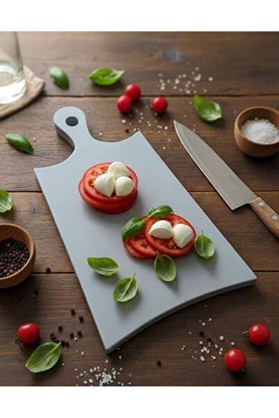 QUARTZ Mermer Kesme Tahtası – Doğal Taş, Lüks Sunum Tepsisi, Şık Mutfak Aksesuar