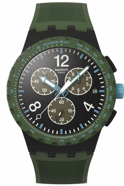 Swatch Susb421 Olive Rush Unisex Kol Saati