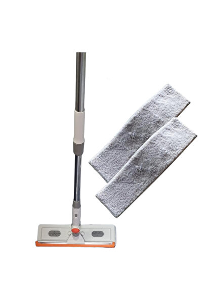 TodayShop Pachet mop profesional cu lavetă din microfibră și racletă din sili...