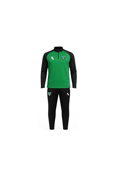 sportrun Kocaelispor Ks Children's Training Tracksuit Set Green-Black