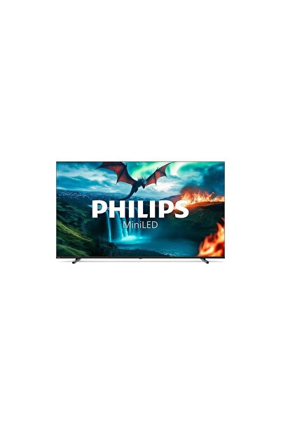 Philips 65 Inch 4K Ultra HD Google TV Black 65MLED800/56 (2025) Model