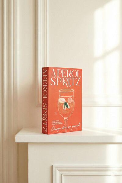 Buka Shops Літній тематичний коктейль «Spritz» Декоративна книжкова коробка -...