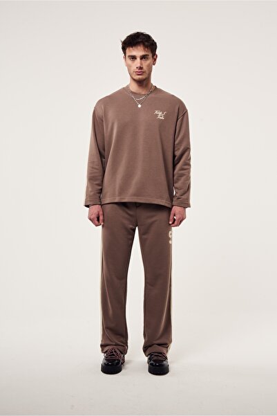2512 Clothing Stripe Detail Comfort Sweatshirt