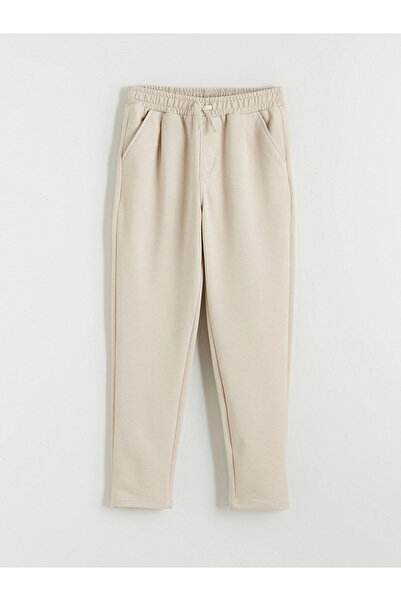 LC Waikiki Детски плисиран LCW в бежов цвят