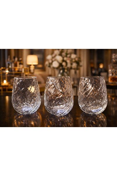 Maloria Borosilikat Cam Bardak Seti | 3'lü - 400ml