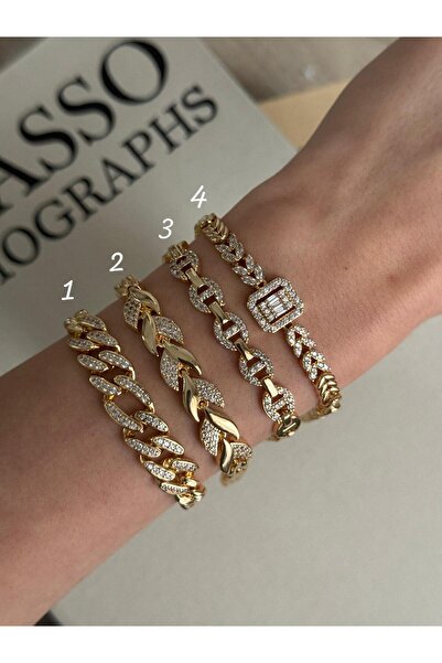 İREM YILDIZ altın kaplama çelik bileklik