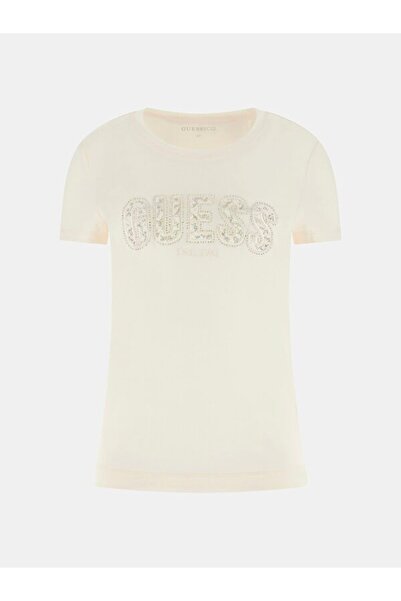 Guess Lace Kadın Slim Fit T-Shirt
