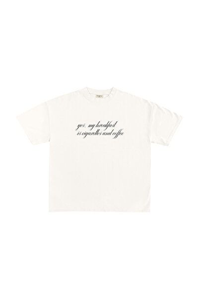 lethestudios Breakfast Baskılı T-Shirt