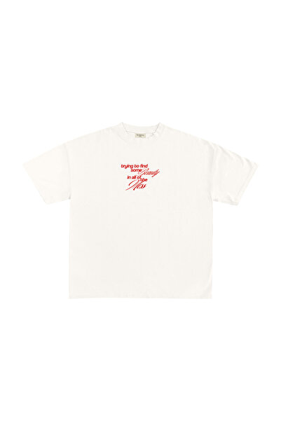 lethestudios Chaos Baskılı T-Shirt