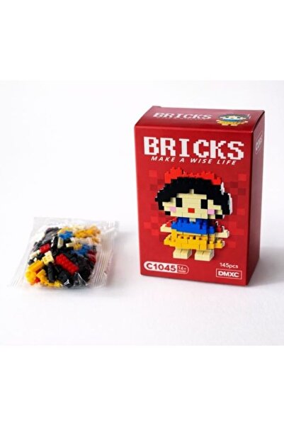 VerdeHome Bricks Mini Blok Yapım Seti – Sevimli Kız Figürü, Koleksiyonluk & E...