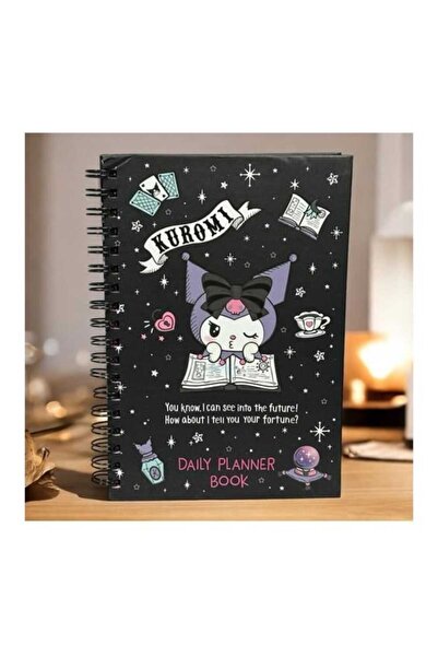 ÇEÇEN HOME Hello Kitty-Kuromi Stickered Talking Agenda Kuromi Agenda Notepad ...
