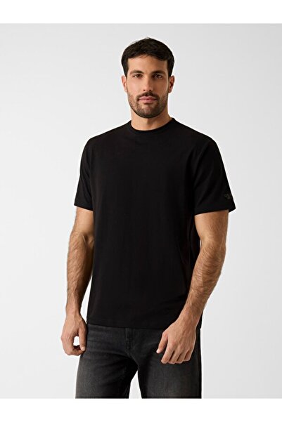 Guess Arm Erkek Modal Karışımlı Regular Fit T-Shirt