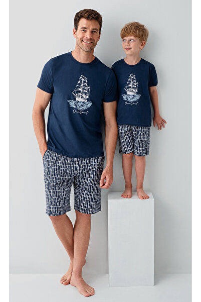 Rolypoly Ανδρικό, Πατέρας-Γιος, Μονόκλινο, (με δώρο κάλτσες), Σετ πιτζάμες (Τ...