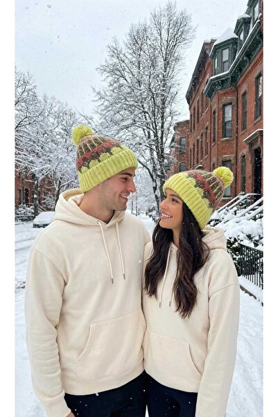 LAGRANZE Unisex 2-Piece Winter Beanie Set
