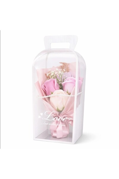 Inovius Elegant floral gift with artificial foam roses - KRMS114