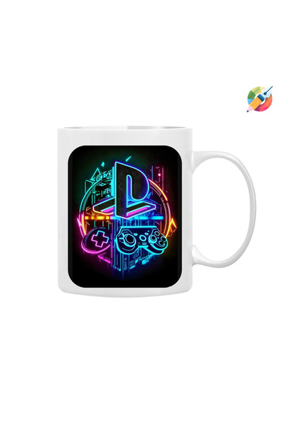 CERCİBAZAAR Printed Mugs Special for Playstation Gamers