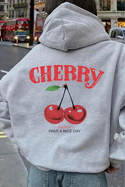 Oksit Chery 2026 Back Printed Inside Cotton Unisex Sweatshirt