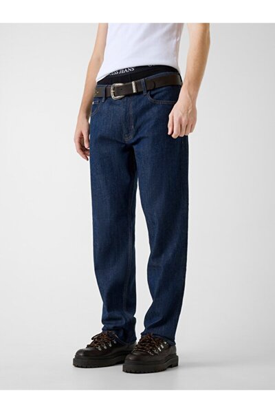 Guess Jeans Blugi Indigo pentru bărbați, croială regulară